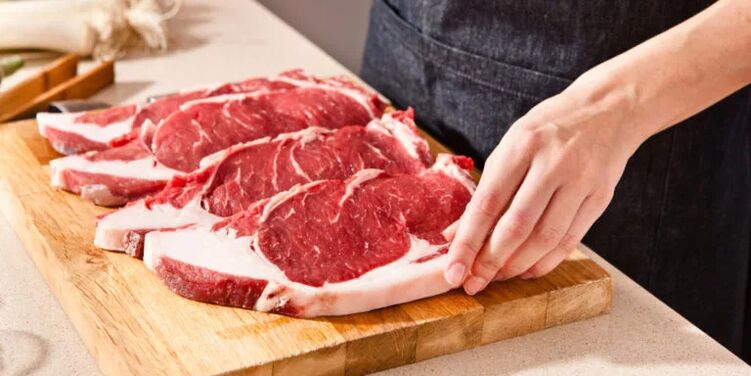 Use of red meat for varicose veins